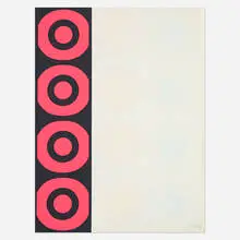 Untitled by Peter Gee, c. 1965, screenprint on paper, sold Jul 2019