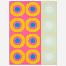 Untitled by Peter Gee, c. 1965, screenprint on paper, sold Jul 2019