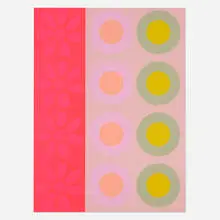 Untitled by Peter Gee, c. 1965, screenprint on paper, sold Jul 2019