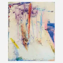 Emily Mason, Wharf Warp, 1976, oil on paper