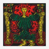 Karl Wirsum, First Portrait of the Brand New Star (from the Screen Prints 1970 portfolio), 1970, screenprint on paper