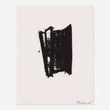 Richard Serra, Sketch #6, 1981, lithograph on paper