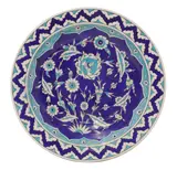 Joseph Théodore Deck, Joseph-Théodore Deck (French, 1823, an Iznik-style faience charger