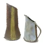 Marcio Mattos, Marcio Mattos (b.1946), a stoneware slab built jug