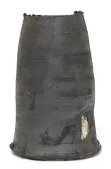 Dan Kelly, Dan Kelly (b.1951), a black stoneware vase