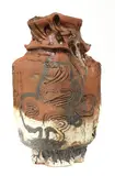 Simon Carroll, Simon Carroll (1964-2009), 2005, a massive stoneware slab-built vase