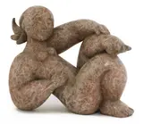 Vanessa Pooley, Vanessa Pooley FRBS (b.1958), a marble patinated bronze