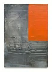 Ohne Titel by Günther Förg, 1991, Acryl auf Blei auf Holz, sold Nov 2019