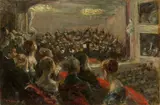 Max Liebermann, Konzert in der Oper