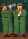 Fernando Botero, Circus Musicians
