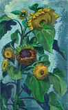 Max Pechstein, Sonnenblumen