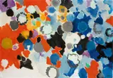 Balance Joyeuse by Ernst Wilhelm Nay, 1956, Öl auf Leinwand, sold Nov 2015