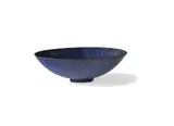 Bowl by Gertrud and Otto Natzler, Lapis crystalline glazed ceramic, sold Oct 2019
