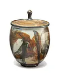 Paul Soldner, Covered pot