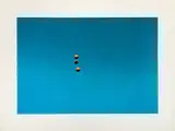Throwing Three Balls in the Air to Get a Straight Line (Best of Thirty-Six Attempts) by John Baldessari, 1973, The complete portfolio of 14 loose sheets; 12 sheets offset color photolithographs, sold Oct 2019