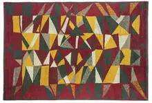 Robert Wogensky, Untitled, c. 1940, Woven wool