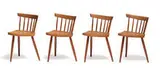 Mira chairs (4) by George Nakashima, Cherry, sold Oct 2019