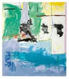 Helen Frankenthaler, West Wind, 1997, Screenprint on paper