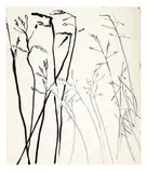 Jennifer Bartlett, Untitled (2), Charcoal on paper; ink on paper