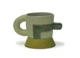 Untitled (Cup) by Ken Price, c. 1972, Glazed ceramic, sold Oct 2019