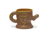 Untitled (Cup) by Ken Price, c. 1972, Glazed ceramic, sold Oct 2019