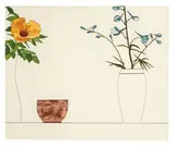 Ed Baynard, Provincetown Still Life, 1979, Etching and watercolor on paper