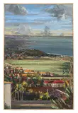 View from Malibu Canyon Road by Larry Cohen, 2009, Oil on canvas, sold Oct 2019