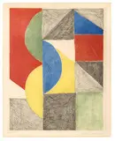 Sonia Delaunay, Venise, c. 1970, Color etching and aquatint on Arches paper