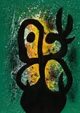 Femme a la Colombe by Joan Miró, 1969, Color lithograph on Rives paper, sold Oct 2019