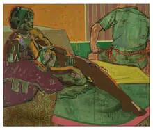 Philip Morsberger, Olympia No. 1, 1975, Oil on canvas
