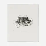 René Magritte, Les Travaux d'Alexandre (from the Il Surrealismo tra le due guerre portfolio)