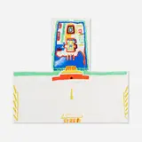 David Hockney, Red Square and the Forbidden City (from the China Diary), 1982, folded lithograph in colors on Somerset satin-finish mould-made rag, bound artist's book
