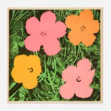 Flowers by Andy Warhol, 1964, offset lithograph on paper, sold Jun 2024