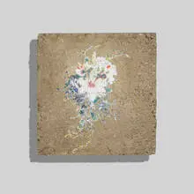 Wyatt Kahn, Untitled, 2006, screenprint in colors on cement