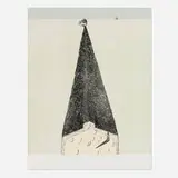 Martin Puryear, Untitled (Navy Pier), 1984, lithograph in colors