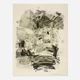Robert Rauschenberg, Lawn, 1965, lithograph in colors on BFK Rives