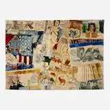 Larry Rivers, Golden Oldies, 1978-88, hand-woven silk