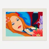 Tom Wesselmann, Lulu, 1982, lithograph in colors