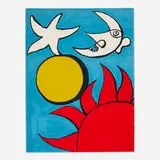 Alexander Calder, Potpourri en ciel, 1975, lithograph in colors