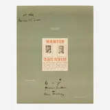 Marcel Duchamp, A Poster Within a Poster, 1963, offset lithograph in colors