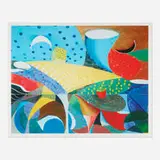 David Hockney, Fourth Detail Snails Space March 25th, 1995, 1995, digital inkjet print on Somerset
