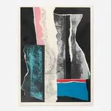 Louise Nevelson, Reflections IV, 1983, etching and aquatint in colors