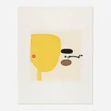 Victor Pasmore, Two Images, 1975, etching and aquatint in colors on Japan laid to wove