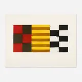Sean Scully, Raval 7, 1996, etching, aquatint, spit-bite and sugarlift in colors on Arches