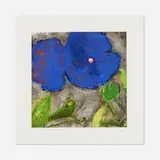 Donald Sultan, Morning Glories, 1988, screenprint in colors on Arches 88