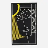 Roy Lichtenstein, Modern Head #2 (from the Modern Head Series)