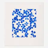 Donald Sultan, Wallflowers, 2008, screenprint in colors