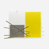 Jesús Rafael Soto, Multiple I (from the Jai-Alai Series), 1969, Perspex, screenprint, metal, nylon string