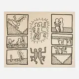 Keith Haring, Untitled (from Blueprint Drawings)
