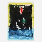 L'esprit by Joan Miró, 1969, lithograph in colors, sold Jun 2024